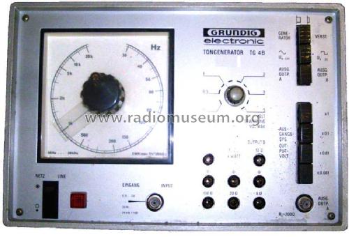 Tongenerator TG4B; Grundig Radio- (ID = 431806) Ausrüstung