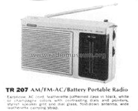 TR 207; Grundig Radio- (ID = 2507888) Radio