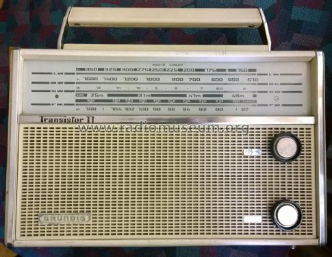 Transistor 11 / 1233-072; Grundig Radio- (ID = 1885487) Radio