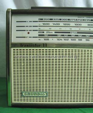 Transistor 11a / 14-1233-32; Grundig Radio- (ID = 1885527) Radio