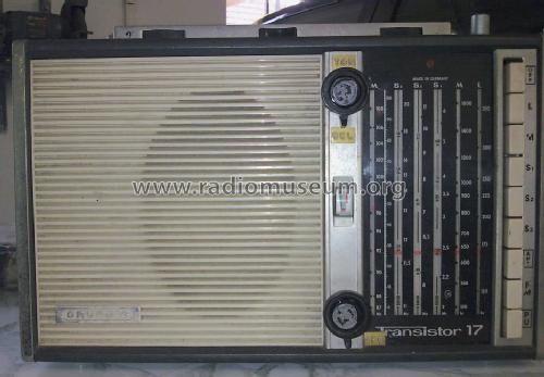 Transistor 17; Grundig Radio- (ID = 783267) Radio