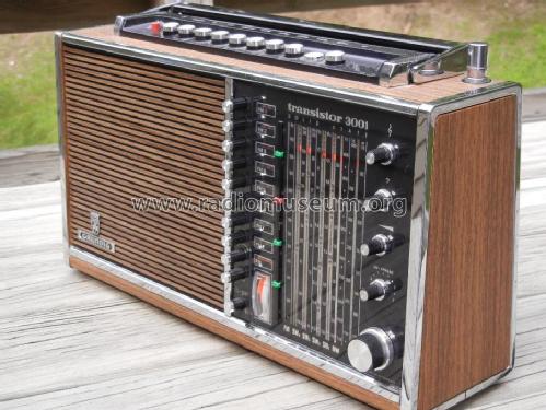 Transistor 3001; Grundig Radio- (ID = 1261735) Radio