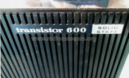 Transistor 600a solid state; Grundig Radio- (ID = 1903809) Radio