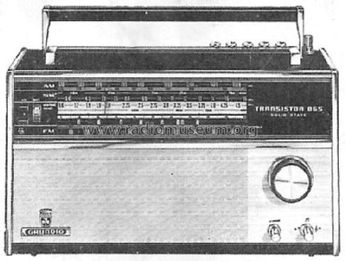 Transistor 865 Mariner; Grundig Radio- (ID = 1541707) Radio