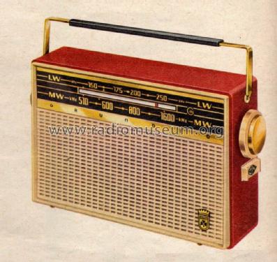Transistor-Box 202; Grundig Radio- (ID = 1098002) Radio
