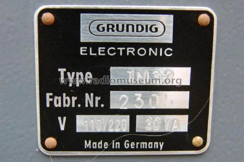 Transistor Netzgerät TN3-2 ; Grundig Radio- (ID = 1062460) Equipment