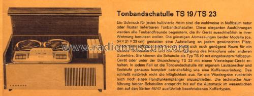 TS23; Grundig Radio- (ID = 1102649) Ton-Bild