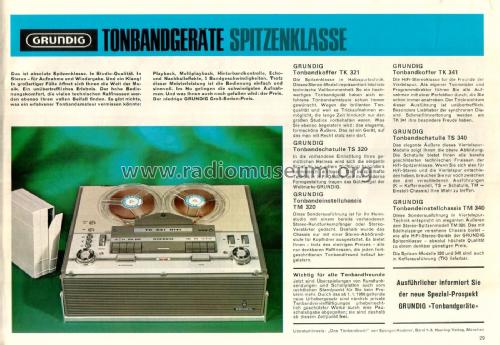 TS340; Grundig Radio- (ID = 2136014) R-Player