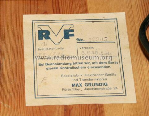 Tubatest II ; Grundig Radio- (ID = 352327) Equipment