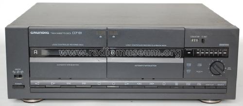 Twin Cassette Deck CCF 101; Grundig Radio- (ID = 1441870) Sonido-V