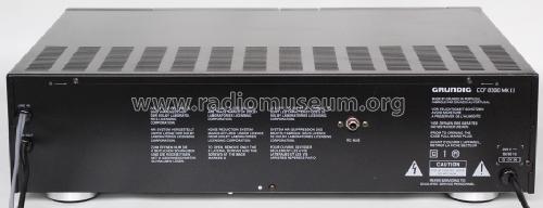 Twin Cassette Deck CCF 8300 MK II; Grundig Radio- (ID = 1501279) R-Player
