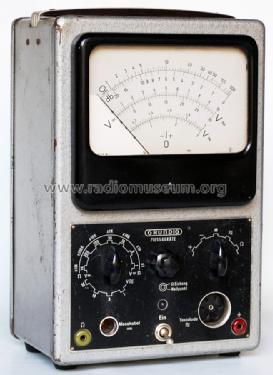 Universal-Röhrenvoltmeter Typ 159; Grundig Radio- (ID = 1661420) Equipment