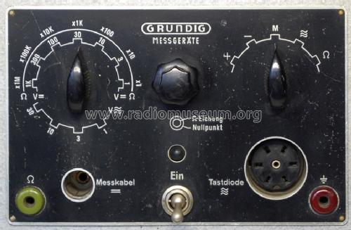 Universal-Röhrenvoltmeter Typ 159; Grundig Radio- (ID = 1661426) Ausrüstung
