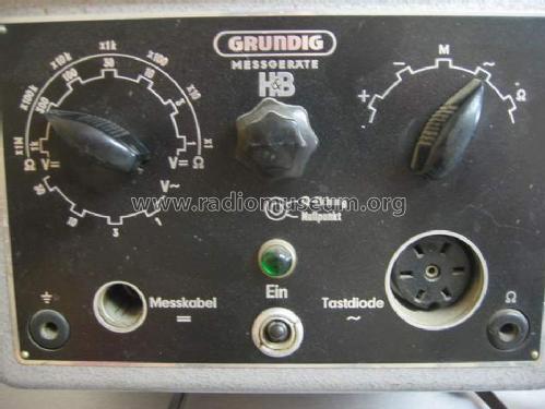 Universal-Röhrenvoltmeter Typ 159; Grundig Radio- (ID = 240936) Equipment