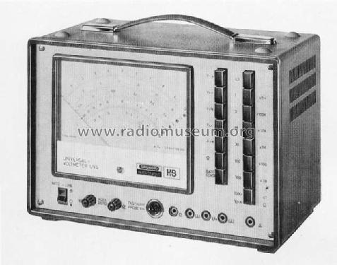 Universal-Voltmeter UV4; Grundig Radio- (ID = 261278) Equipment