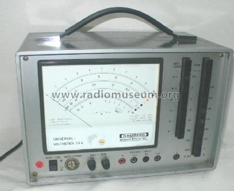 Universal-Voltmeter UV4; Grundig Radio- (ID = 388212) Equipment