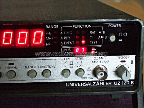 Universalzähler UZ-120B; Grundig Radio- (ID = 1125562) Equipment