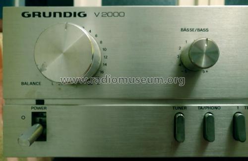 V-2000 ; Grundig Radio- (ID = 2526630) Ampl/Mixer