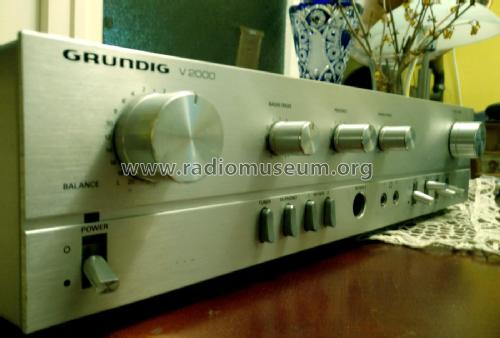 V-2000 ; Grundig Radio- (ID = 2526631) Ampl/Mixer