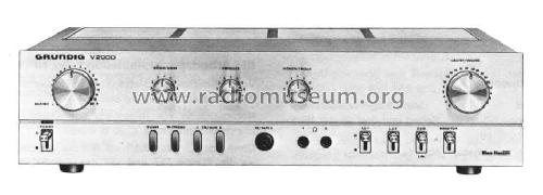 V-2000 ; Grundig Radio- (ID = 762283) Ampl/Mixer