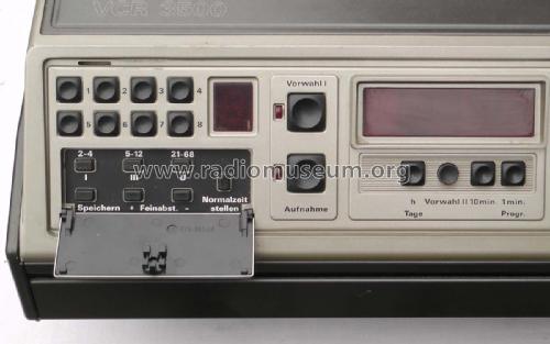 VCR-3500 AV; Grundig Radio- (ID = 2732265) Ton-Bild