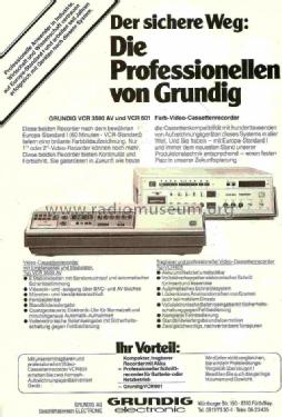 VCR 601 1012; Grundig Radio- (ID = 950684) R-Player