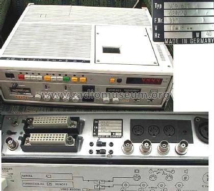 VCR 601/ 621 u. Philips LDL 1100 1423; Grundig Radio- (ID = 52157) Reg-Riprod