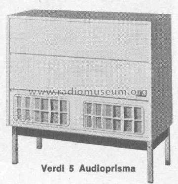 Verdi 5 Audioprisma Ch= RC500; Grundig Radio- (ID = 381240) Radio