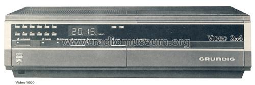 Video 2 x 4 1600 GB; Grundig Radio- (ID = 1043325) R-Player