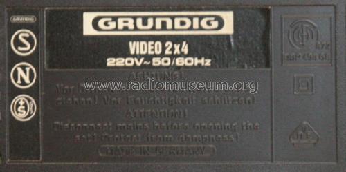 Video 2 x 4 700; Grundig Radio- (ID = 2594671) R-Player