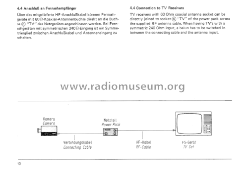 Video Camera Fernauge FA 123; Grundig Radio- (ID = 2753723) Misc