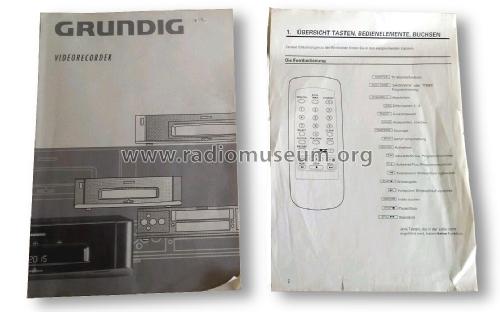 Video Cassette Recorder GV-6400 HiFi; Grundig Radio- (ID = 1800611) Sonido-V