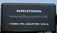 Video-FB-Adapter VFA2; Grundig Radio- (ID = 675365) Misc