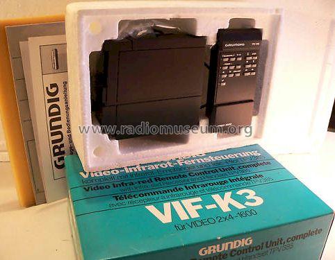 Video-Fernbedienung VIF-K3; Grundig Radio- (ID = 843467) Misc