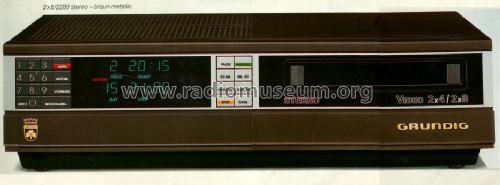 Video-Recorder 2x8 Stereo 2280 P/S; Grundig Radio- (ID = 461390) Enrég.-R