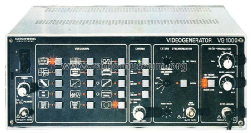 Videogenerator VG1000; Grundig Radio- (ID = 1042613) Equipment