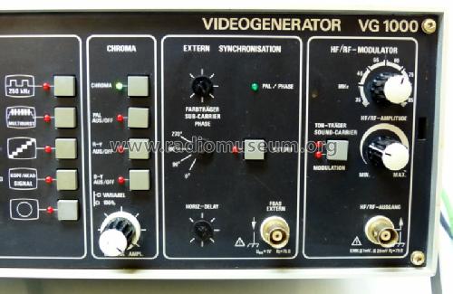 Videogenerator VG1000; Grundig Radio- (ID = 1380115) Equipment