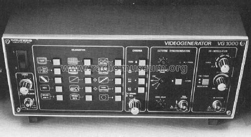 Videogenerator VG1000; Grundig Radio- (ID = 451161) Equipment