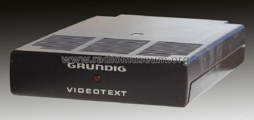 Videotextdecoder Einschub ; Grundig Radio- (ID = 1468332) Diversos