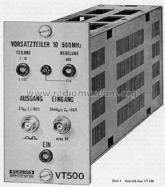 Vorsatzteiler VT500; Grundig Radio- (ID = 179102) Equipment