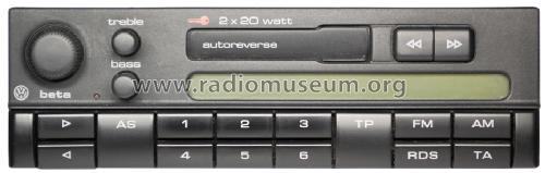 VW Beta 4 G.HF63-00 / G.HG67-00 - VW 3B0 035 152; Grundig Radio- (ID = 1389938) Autoradio