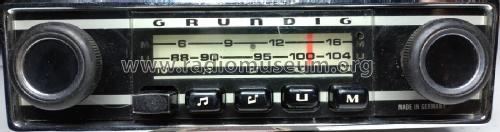 Weltklang WK2003; Grundig Radio- (ID = 2879418) Car Radio