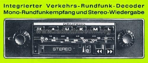 Weltklang WKC4020VD Stereo; Grundig Radio- (ID = 942105) Autoradio