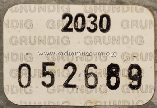 WKC2030; Grundig Radio- (ID = 1800357) Car Radio