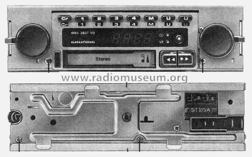 WKC2837 VD Stereo; Grundig Radio- (ID = 2556627) Car Radio