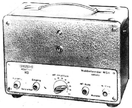 Wobbelsender WS11; Grundig Radio- (ID = 1552209) Equipment