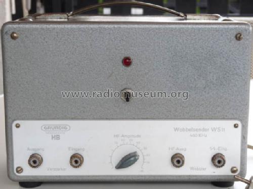 Wobbelsender WS11; Grundig Radio- (ID = 1674311) Equipment