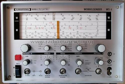 Wobbelsender WS4; Grundig Radio- (ID = 2045394) Equipment