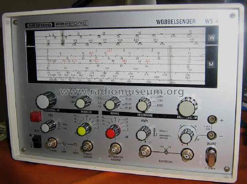 Wobbelsender WS4; Grundig Radio- (ID = 449678) Equipment