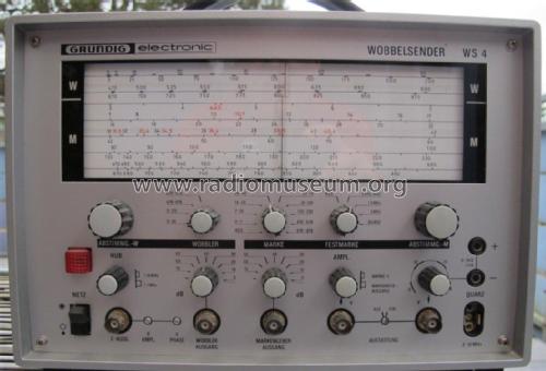 Wobbelsender WS4; Grundig Radio- (ID = 2077741) Equipment